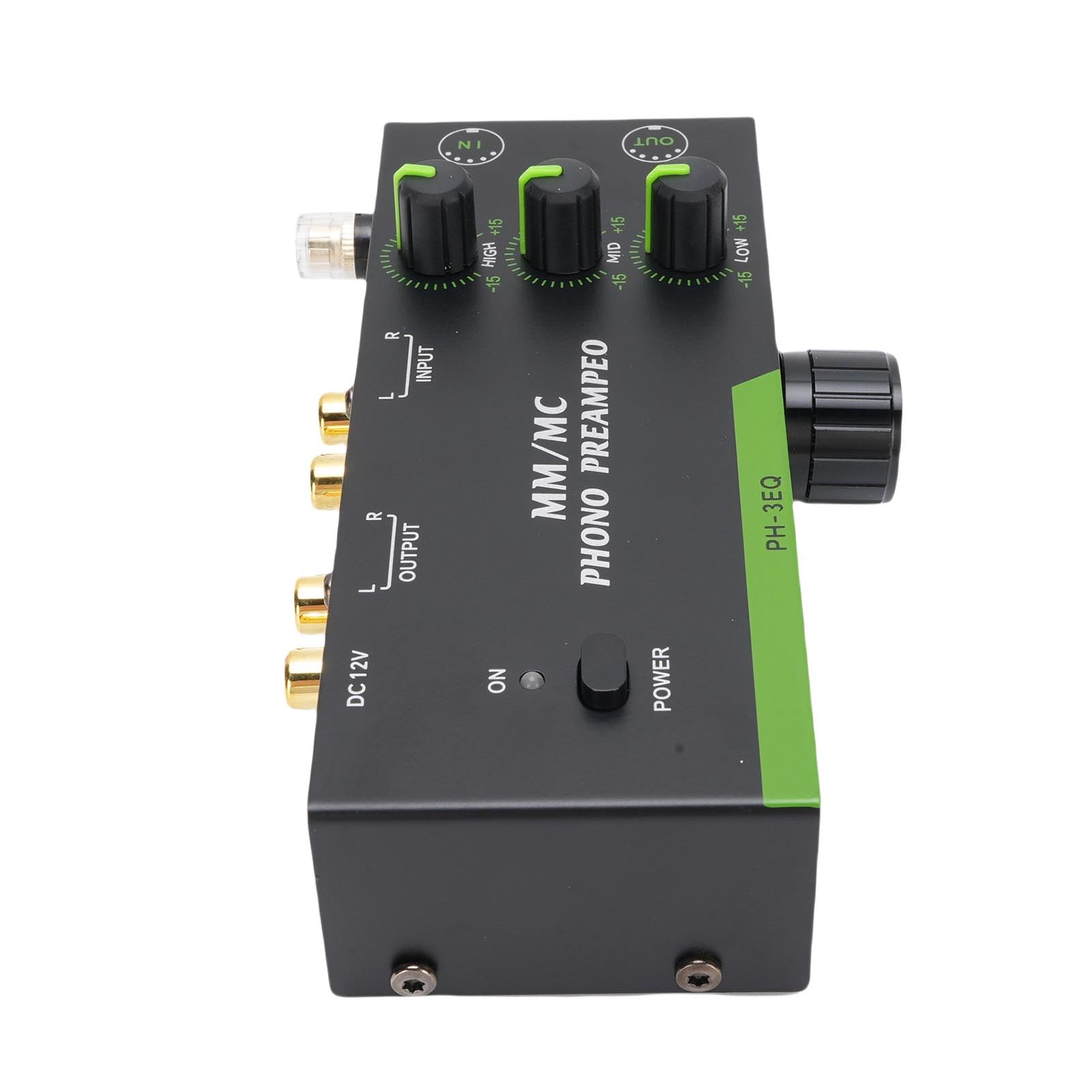 Generic Przedwzmacniacz Gramofonowy MM MC Solidny Wzmacniacz Wejściowy XLR dla Entuzjastów Muzyki Ilość: 1 (Wtyczka UE od 100 do 240 V)