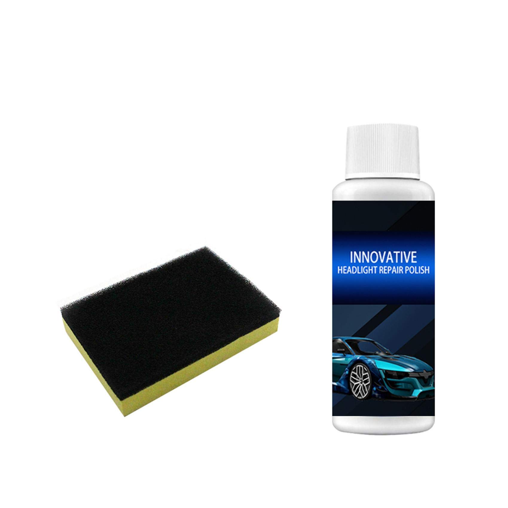 TIREOW® Headlight Renewal Polish,30ml Innovative Headlight Repair Polish,Durable Car Headlight Restoration Repair Coating for Car Headlight Taillight (B)