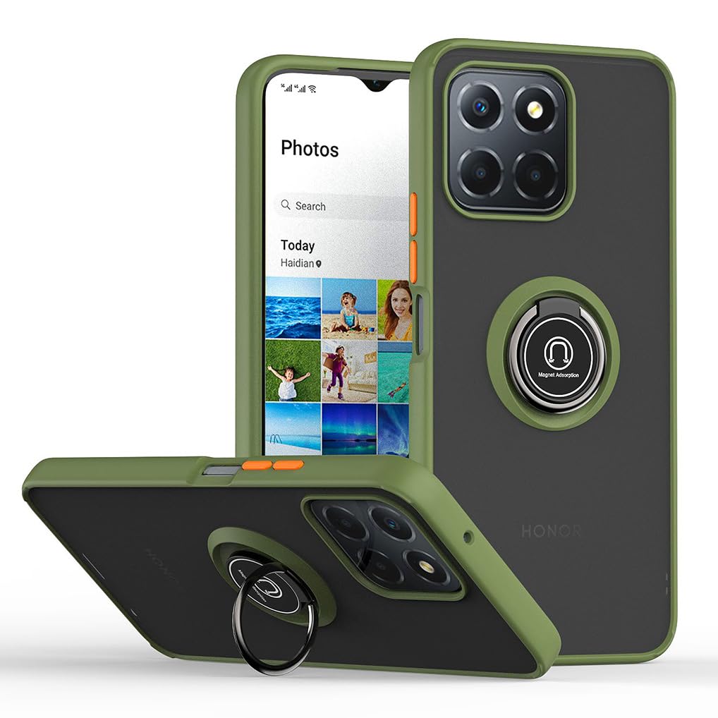 SEAHAI Cover per Honor X8a Cover, Ultra Sottile Custodia in TPU