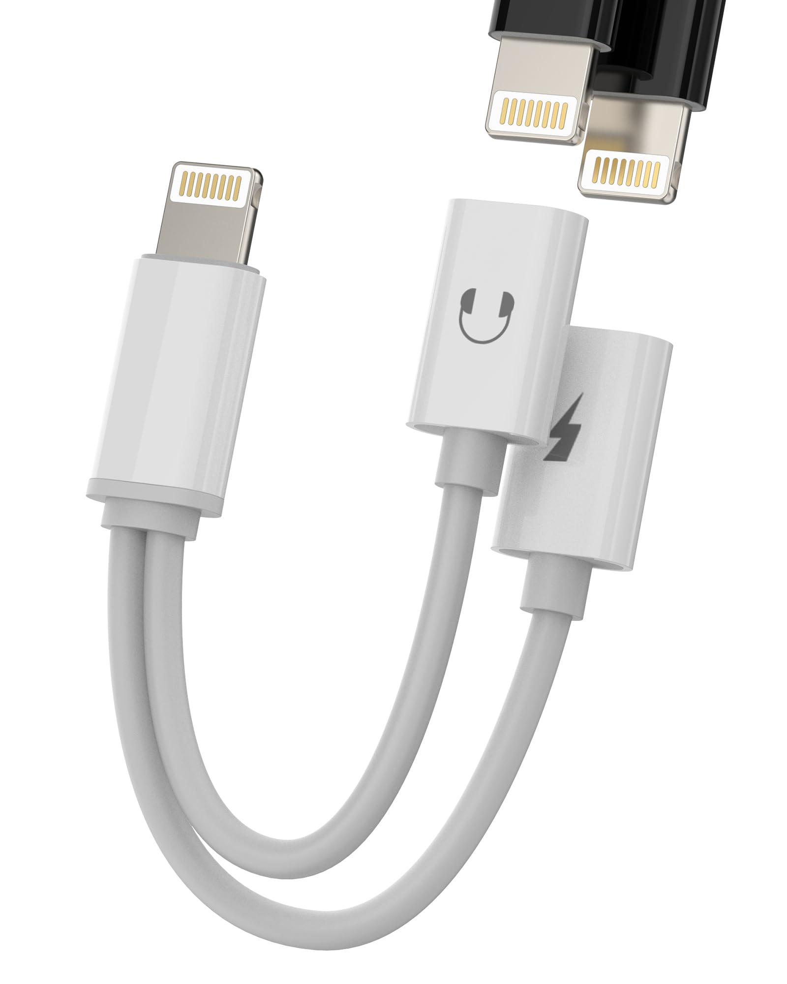 Apple MFi Certificato] Adattatore Cuffie iPhone Lightning a 3,5 mm,Adattatore Jack per Cuffie AUX Audio Auricolari Compatibile con iPhone 13 Pro/13/12/11/XS Max/XS/XR/X/8/8 Plus/7/7 Plus