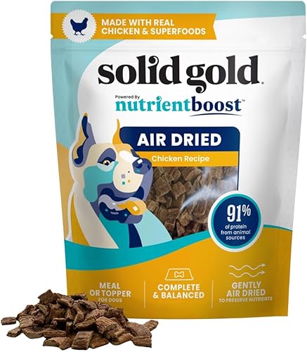 Solid Gold Alimentos para perros secos al aire para los comedores quisquillosos, golosinas saludables para perros hechas con pollo real para servir disponible en Yaxa Venezuela