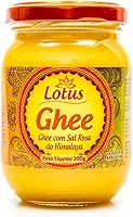 Manteiga Ghee com Sal Rosa do Himalaya - Lotus - 200g - Ayurveda - Manteiga Indiana Zero Lactose