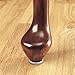 SoftTouch Screw In Leveling Glides for Straight Wooden Furniture Legs - 1-1/16