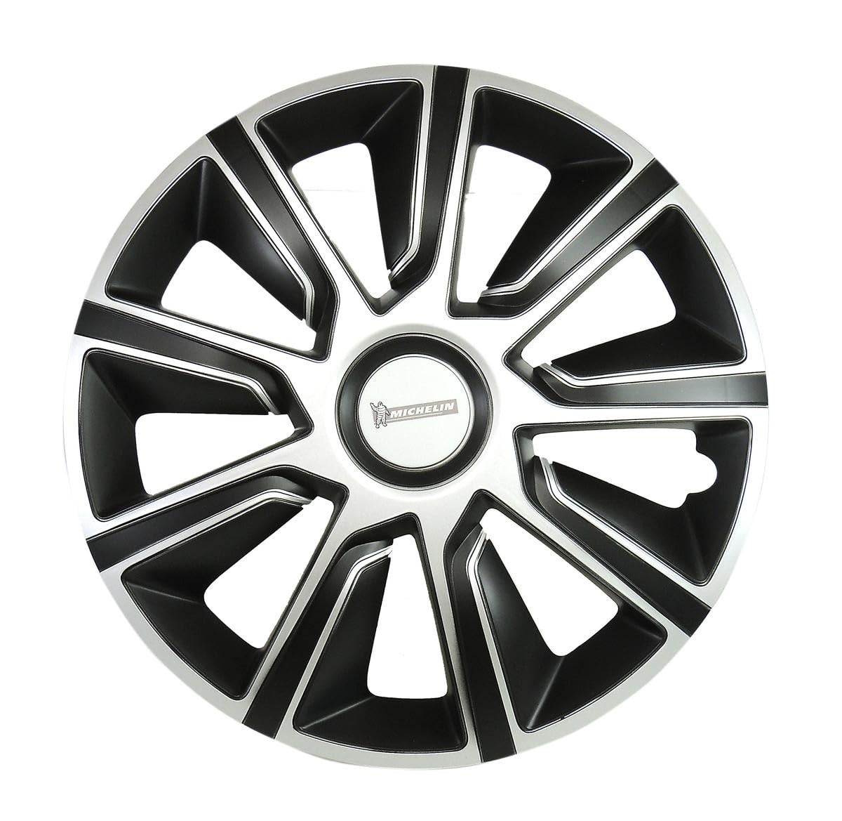 MICHELIN 4 Aluminium type wheel trims, 16", NVS 49 009115