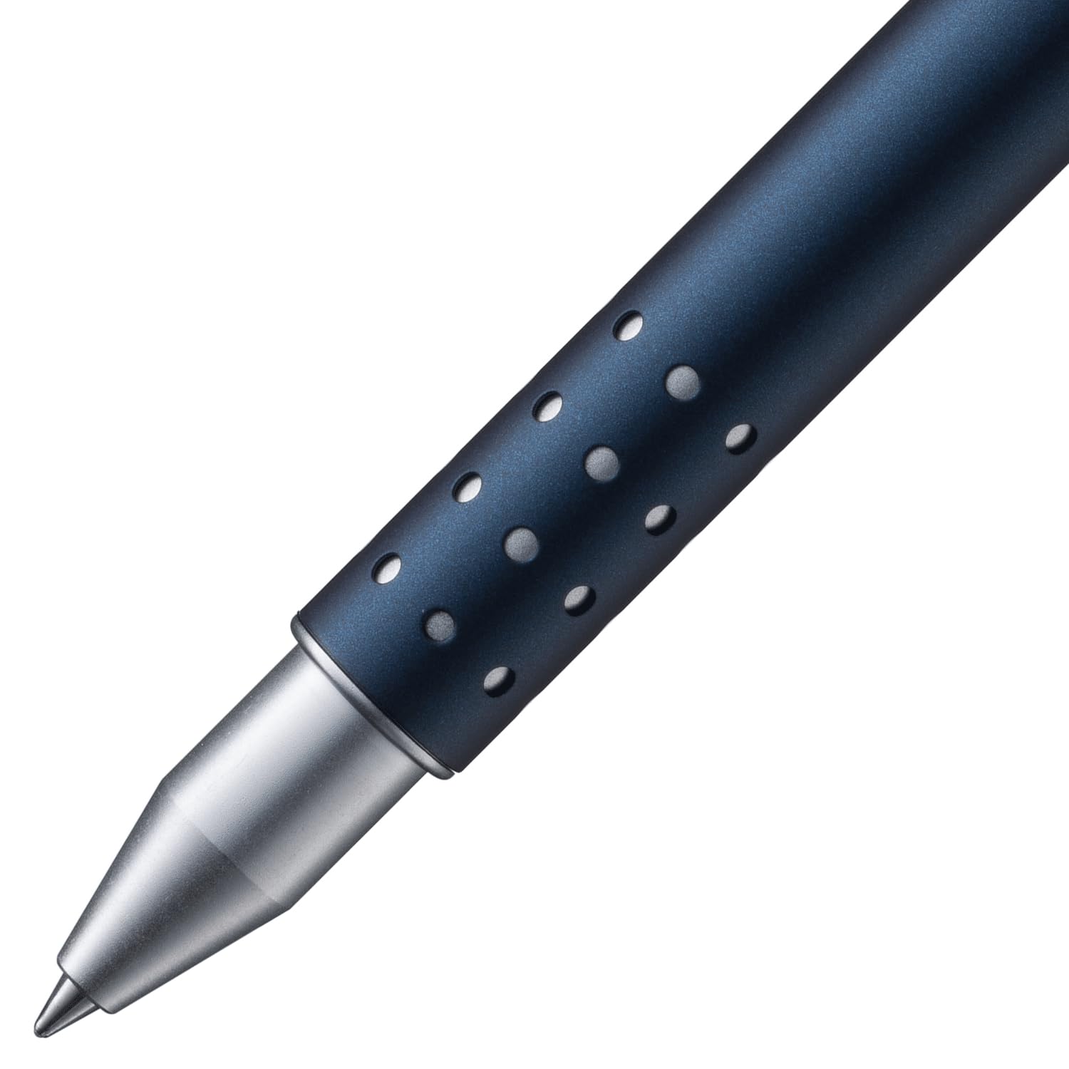 LAMY Swift Penna roller 335 in acciaio inox con finitura laccata opaca, senza cappuccio con clip retrattile, inclusa mina M 66 B, blu