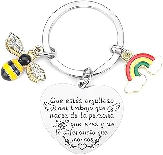 VZIUYTRE Regalos de Graduación Llavero Graduado Mujeres Hombres Colgante Grabado Detrás de Ti, Todos Tus Recuerdos. Delant...