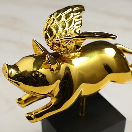 Vista 6 de Statues Pig Figurine Mini Animal Collectible Statue