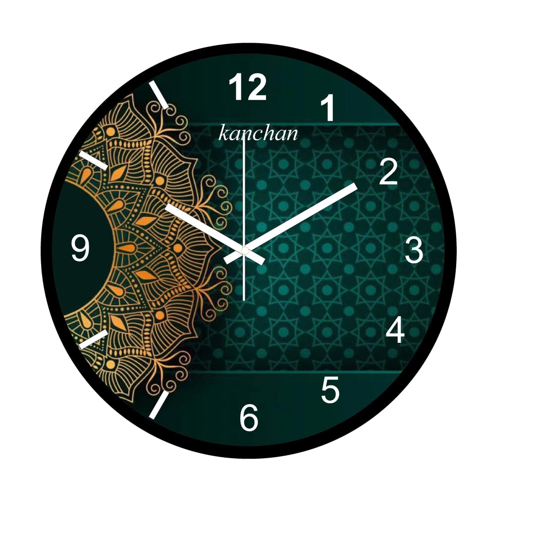 Designer Round Shape Plastic Big Size Wall Clock