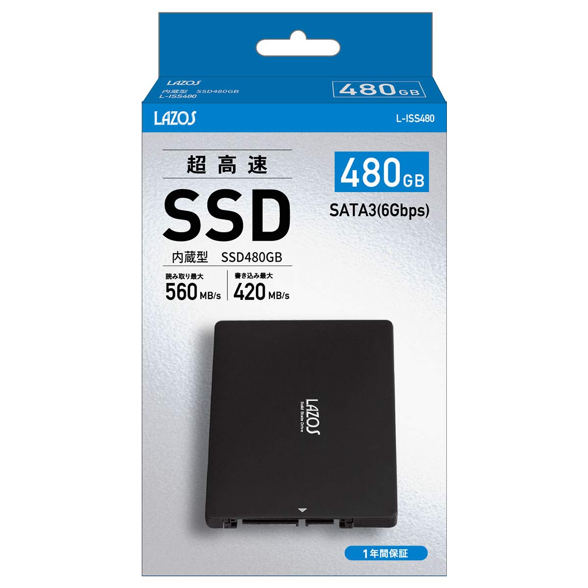 Amazon | LAZOS 内臓SSD 480GB 2.5インチ SATA3.0 | LAZOS | 内蔵SSD 通販