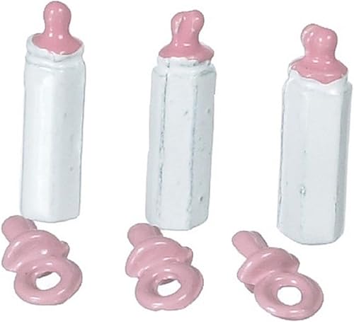 Dollhouse miniatura Baby Botellas chupetes