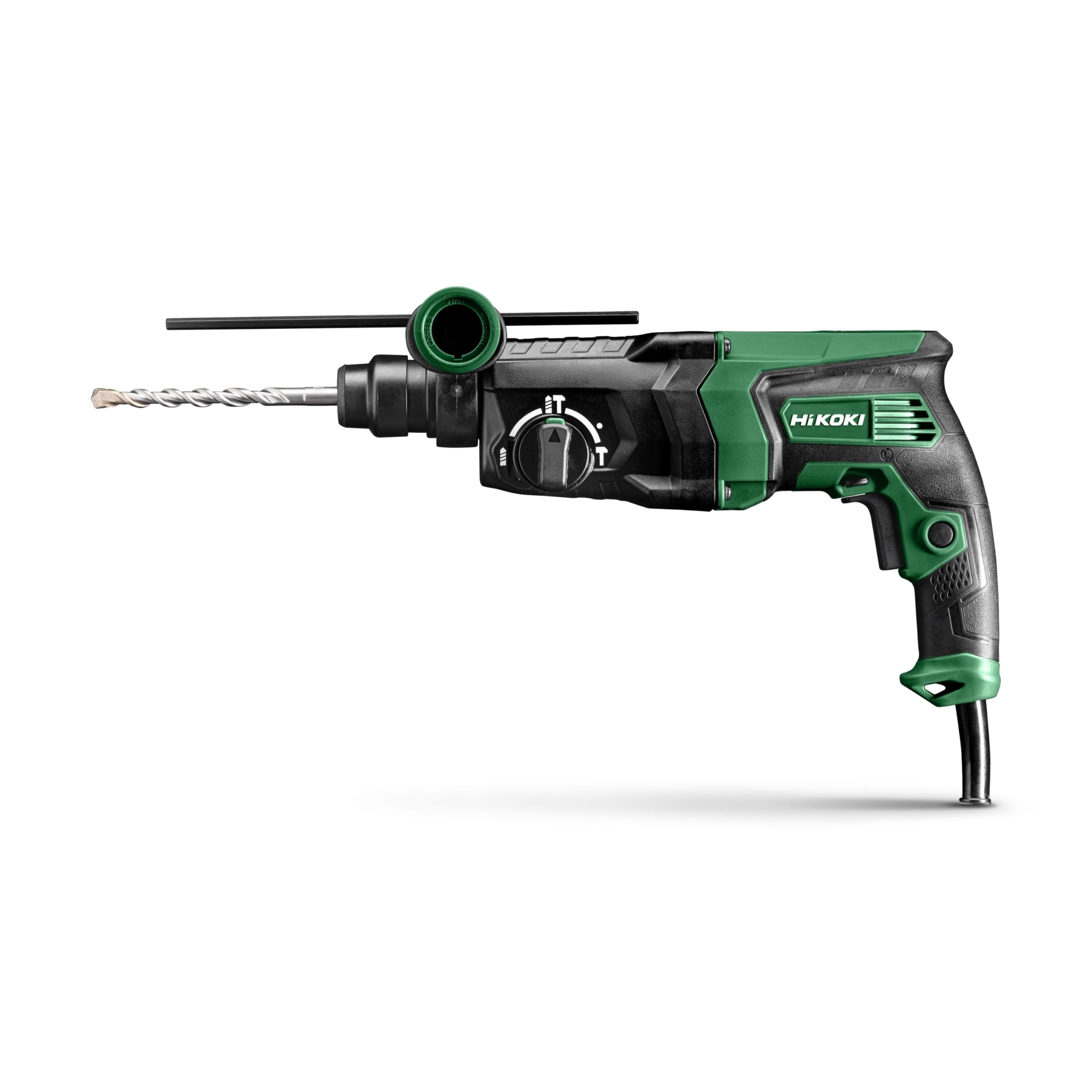 HiKOKI DH26PC2 Bohr- & Meißelhammer (830W, 2,9 J, Schlagzahlregelung, Antivibrationshandgriff, Transportkoffer)