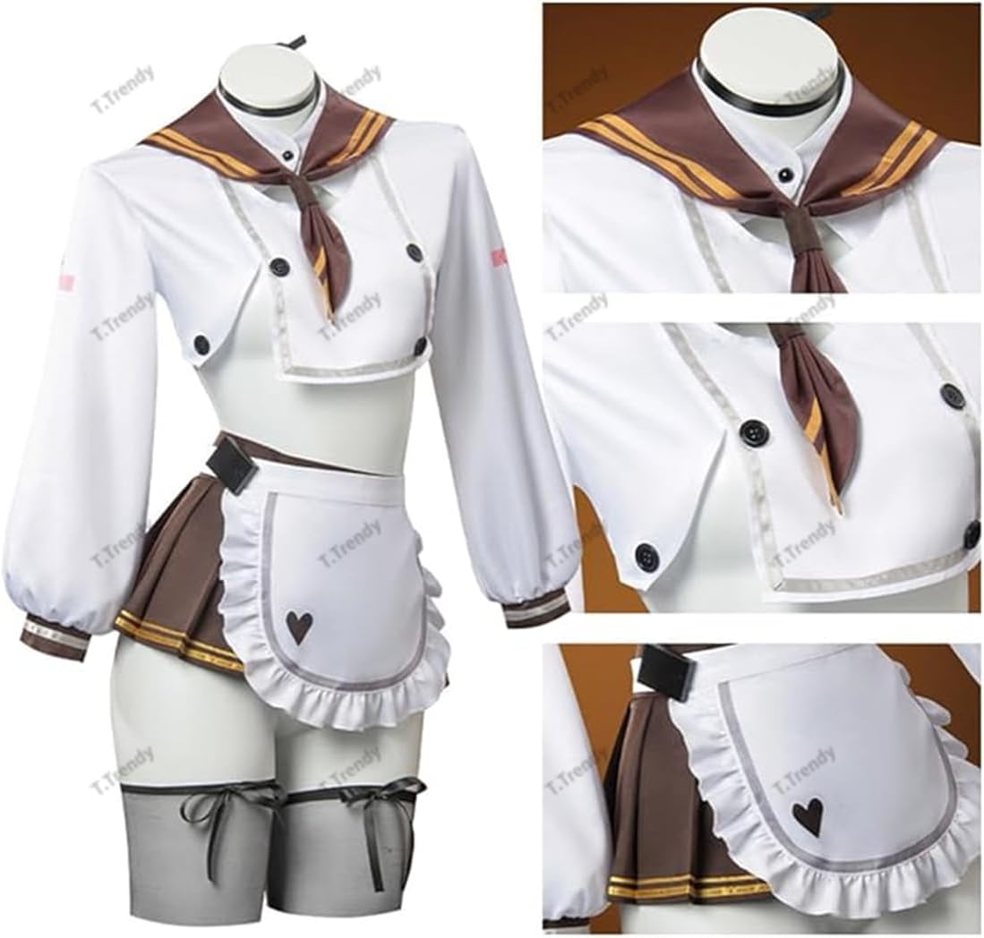 NIKKE ブレッディ コスプレ衣装 ウィッグ　制服 勝利の女神 ニケ Amazon.co.jp: GGcosplay 勝利の女神 NIKKE メガニケ ブレッディ