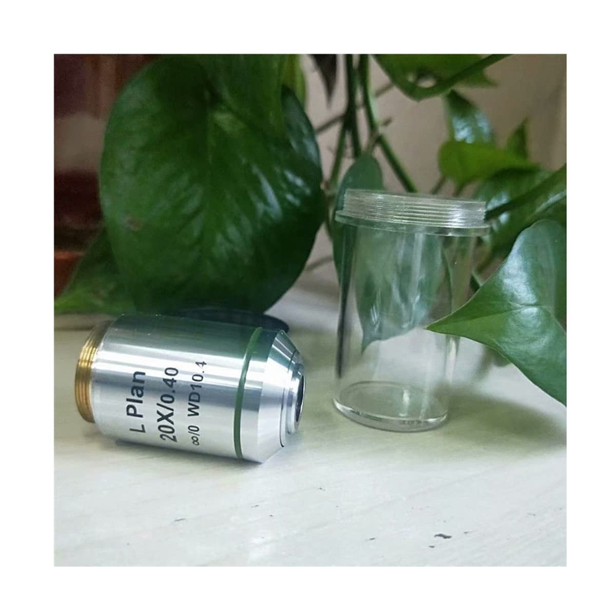 Microscope Long Working Distance Infinity ?Plan Objective Lens 5X 10X 20X 50X for Microscope(20X)