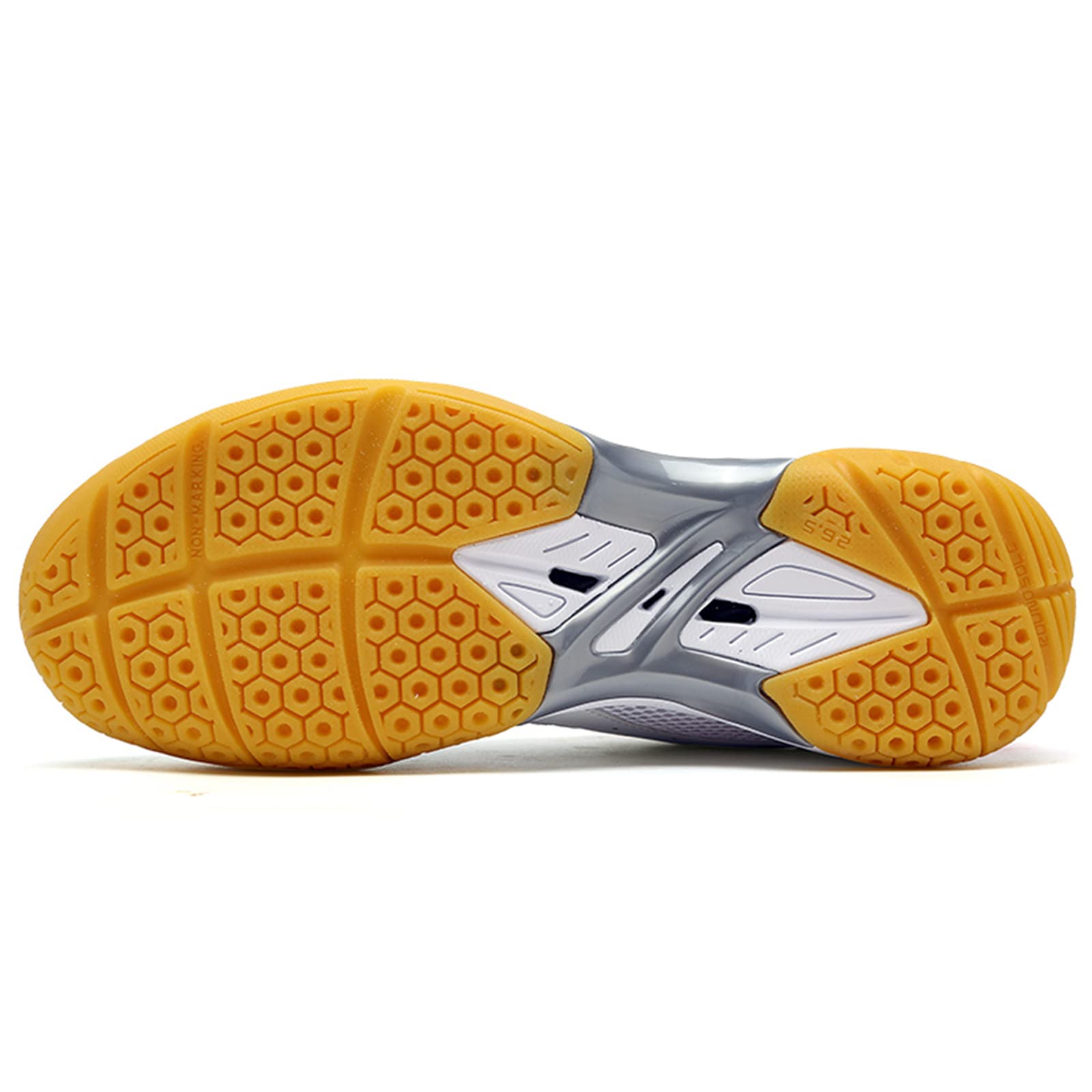 Zapatillas De Calabaza para Hombres Tenis Bádminton Zapato De Corte Interior Sin Deslizamiento para El Tenis De Mesa De Pickleball De Voleibol