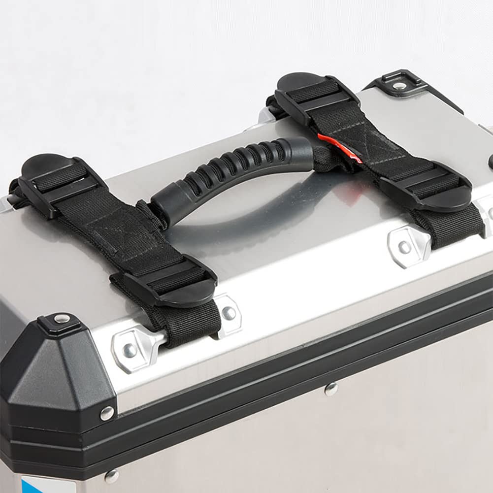 iSpchen Maniglia Della Scatola Laterale Della Moto,Maniglia Per Valigia Per Moto Regolabili Maniglia Laterale Per Scatola Laterale Maniglia Per Il Trasporto Capacità Di Carico: 20 Kg/44 Libbre