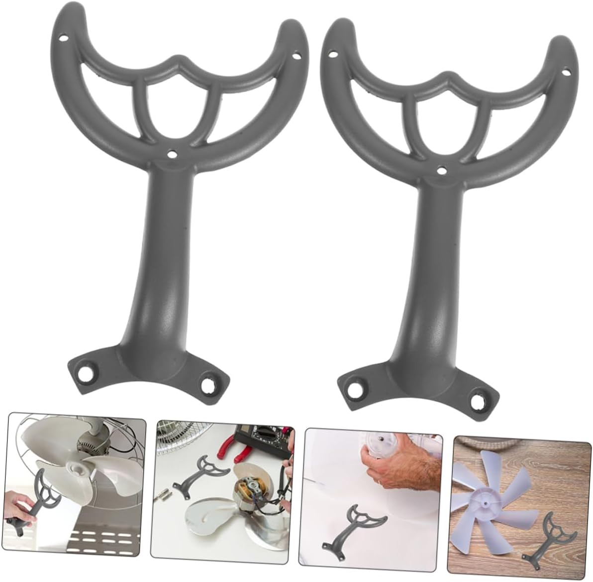 5pcs Replacement Ceiling Fan Arms Alloy Blade Support for Easy Installation Enhanced Stability and Ceiling Fans