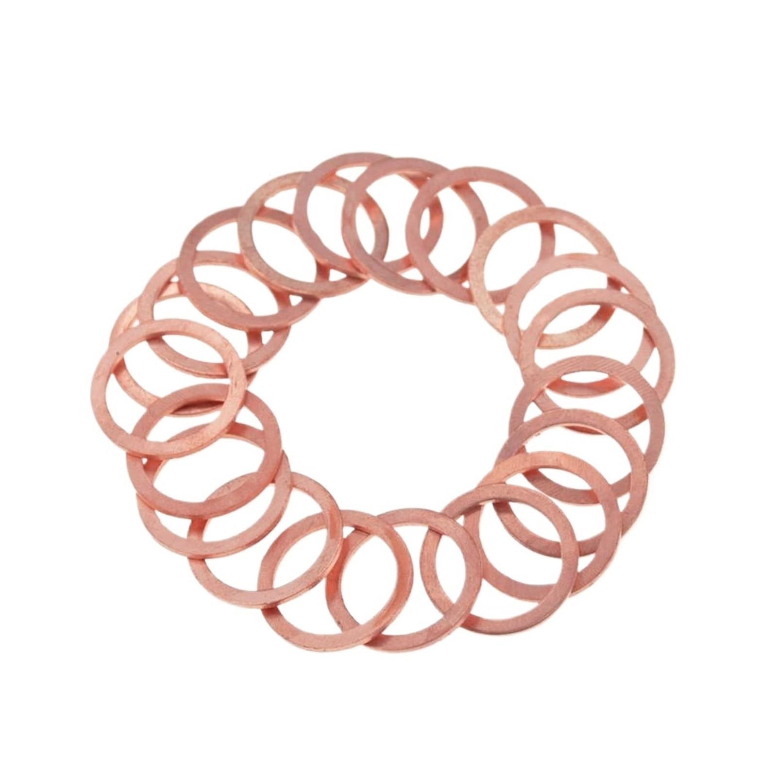 Arandelas de cobre, Arandelas de sellado cobre M5-M24 | M20x26x1.5mm,50pc