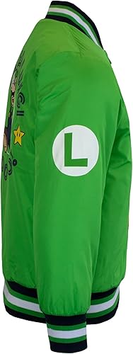 Miniatura 3 de Nintendo Chaqueta bomber Super Mario para niños chaqueta bomber Nintendo Mario y Luigi