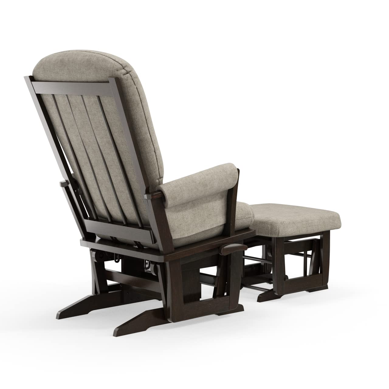 Dutailier Rose 2840 Glider Multiposition Lock Recline With Ottoman