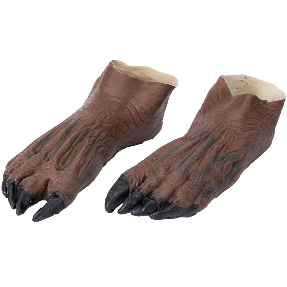 Amazon.com: Happyyami Halloween Wolf Foot Cover Wolf Gloves