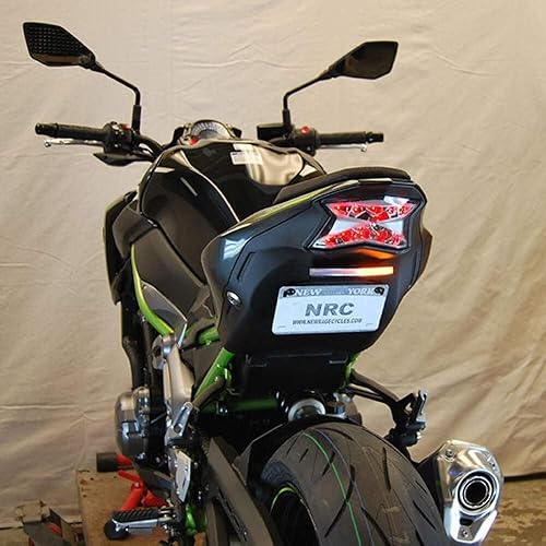 Miniatura 4 de New Rage Cycles Eliminador de guardabarros compatible con Kawasaki Z900 2017-2019 No Thanks