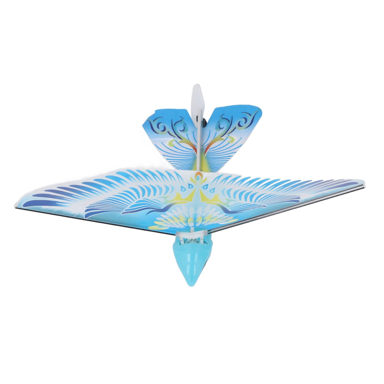 Juguete de Pájaro Volador RC, Control Remoto de 2,4 GHz, Alas Batientes Biónicas EPP con Luces LED, para Simulación de Vuelo en Interiores y Exteriores (#2)