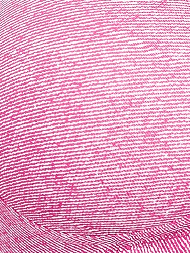Image of Clovia Women's Level-1 Push-Up Non-Wired Demi Cup Denim Look T-Shirt Bra in Pink