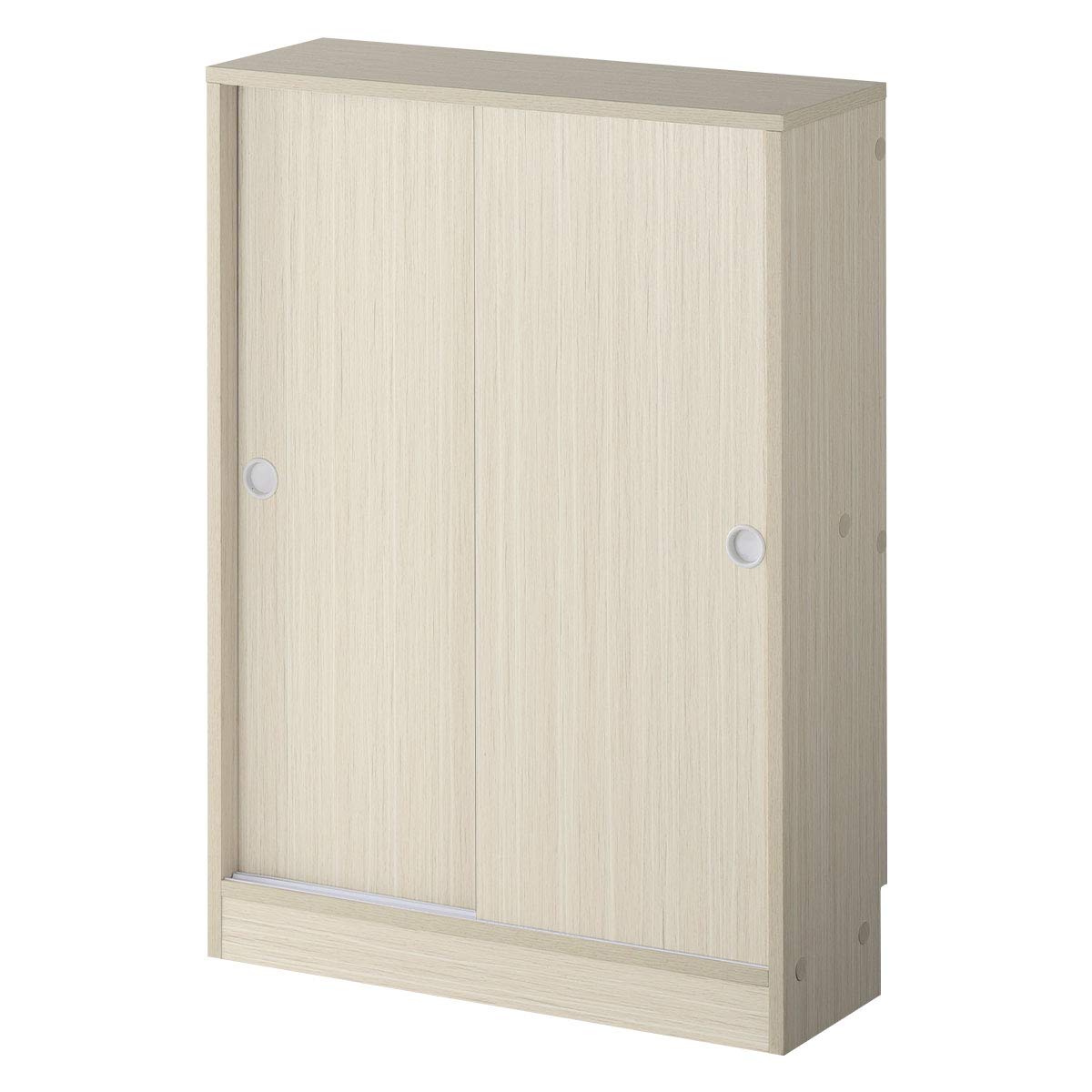 Amazon｜ぼん家具 カウンター下収納 奥行20cm 引き戸 幅60cm