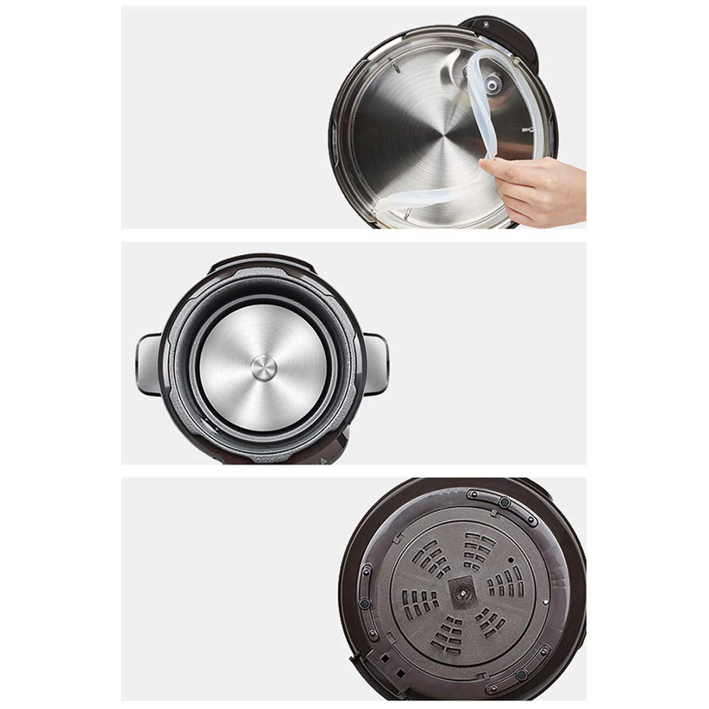 Amazon｜5L家庭用インテリジェント電気圧力鍋、ワンボタン減圧