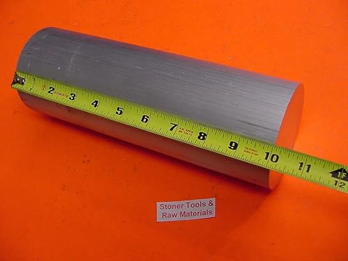 4 "aluminio redondo Rod 10" largo 4.00" OD 6061 T6511 Torno sólido Bar Stock Nuevo