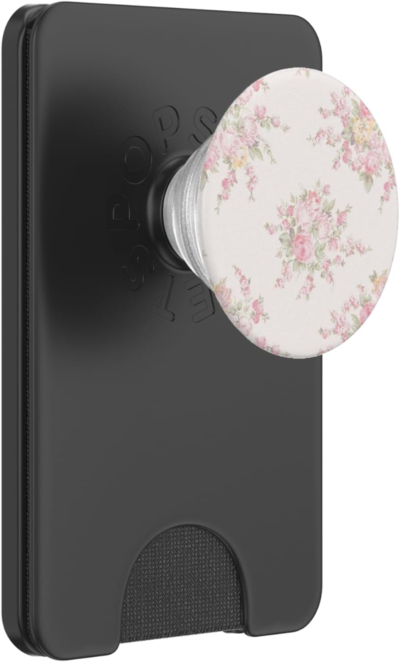 Vintage Pink Rose Pattern Classic Floral Bouquet PopSockets PopGrip for MagSafe