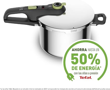 Tefal Secure Trendy Pressure Cooker 6L Stainless Steel