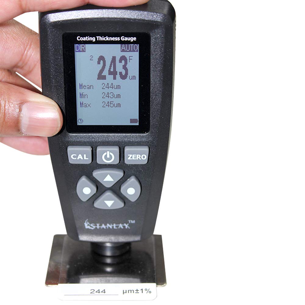 Stanlay CT100 F/NF Precision Coating Thickness Gauge with 5 calibration foils (B08XQB18TT) Amazon Price History, Amazon Price Tracker