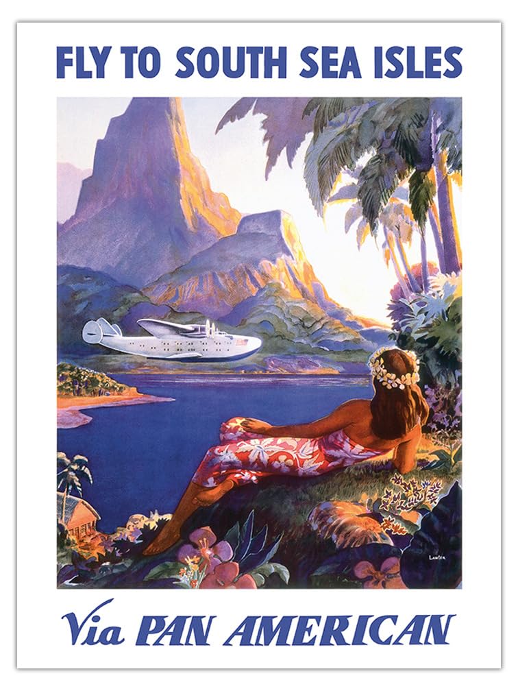 Amazon.co.jp: Fly to South Seas Isles via Pan American – パン