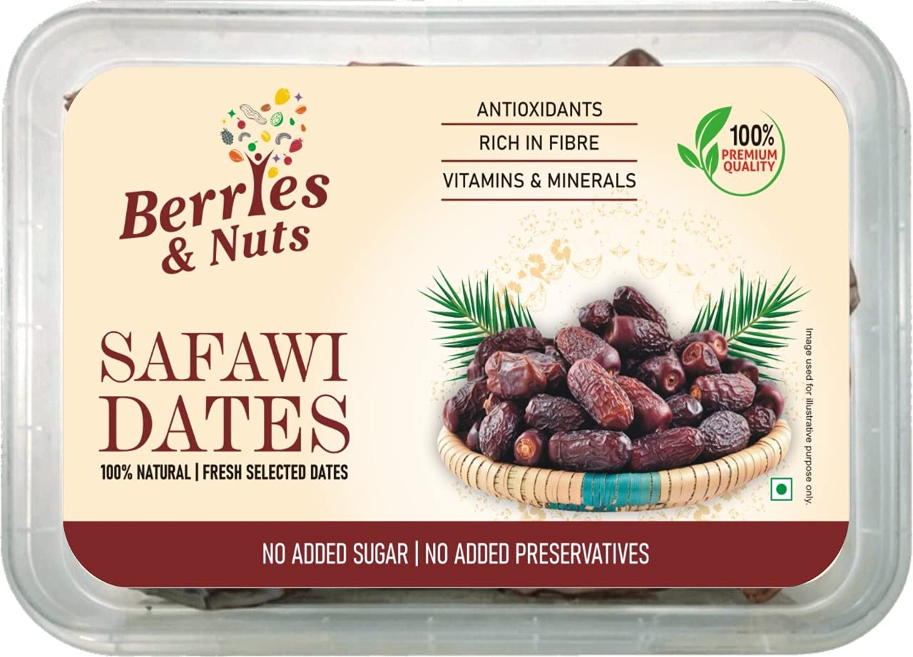 Berries And Nuts Premium Jumbo Hand Picked Safavi Dates | Kalmi Dates, Safawi Dates | 500 Grams (B09732J4CH) Amazon Price History, Amazon Price Tracker