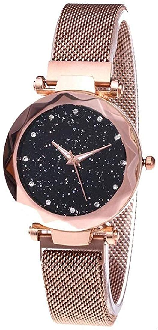 Rishiv Analogue Womens Watch Rose Gold Dial Magnet Strap Watches (B099ZSXBP2) Amazon Price History, Amazon Price Tracker