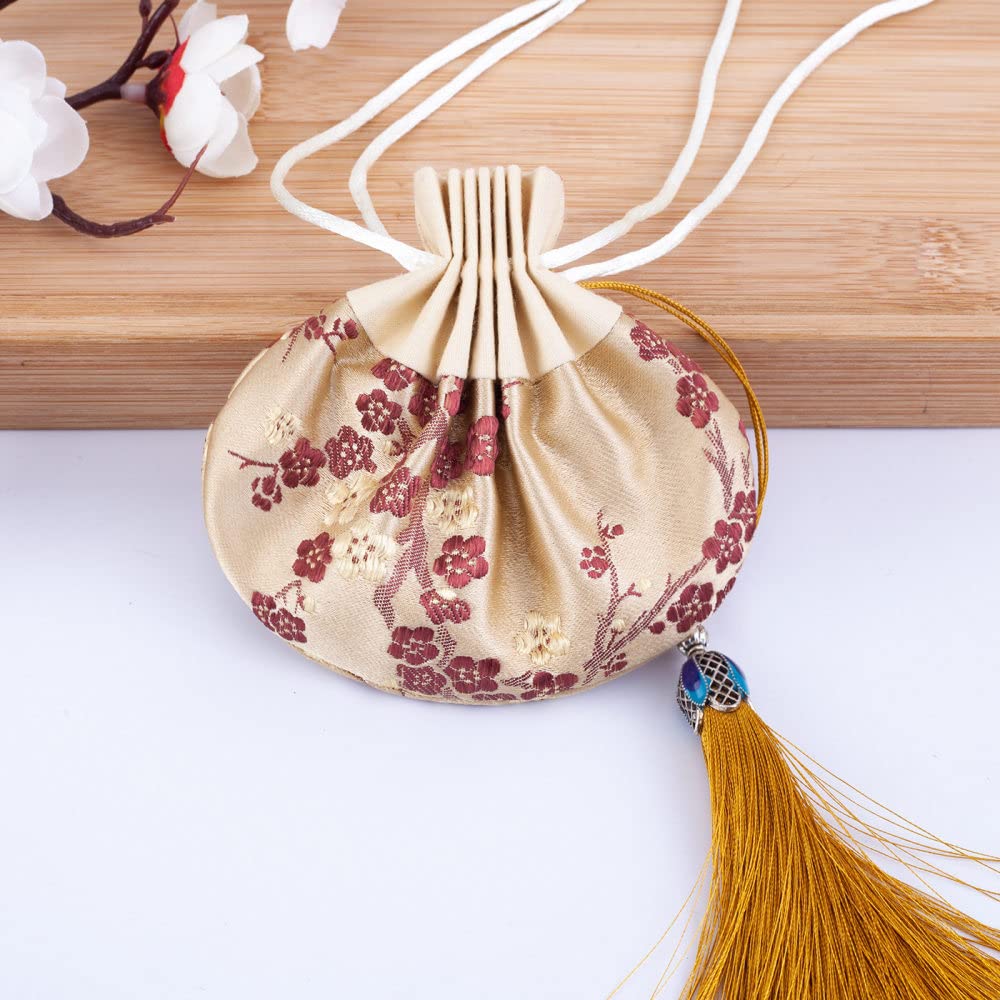 ちっちゃな巾着サシェ/詰替えタイプ/うさこと雪 Amazon.co.jp: 巾着袋4個中国の伝統的なサシェバッグコイン