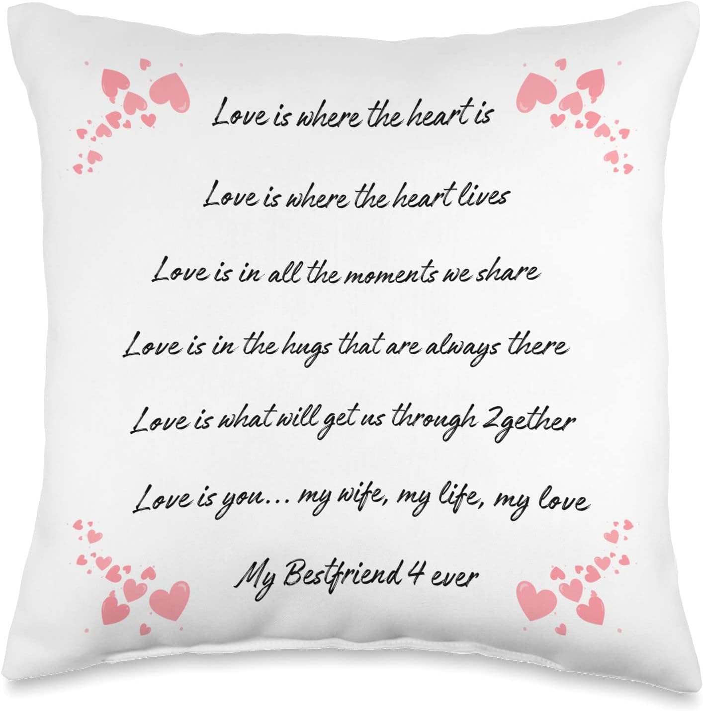 Poems On Pillows Poem Love is for Mother's Day/Holiday's