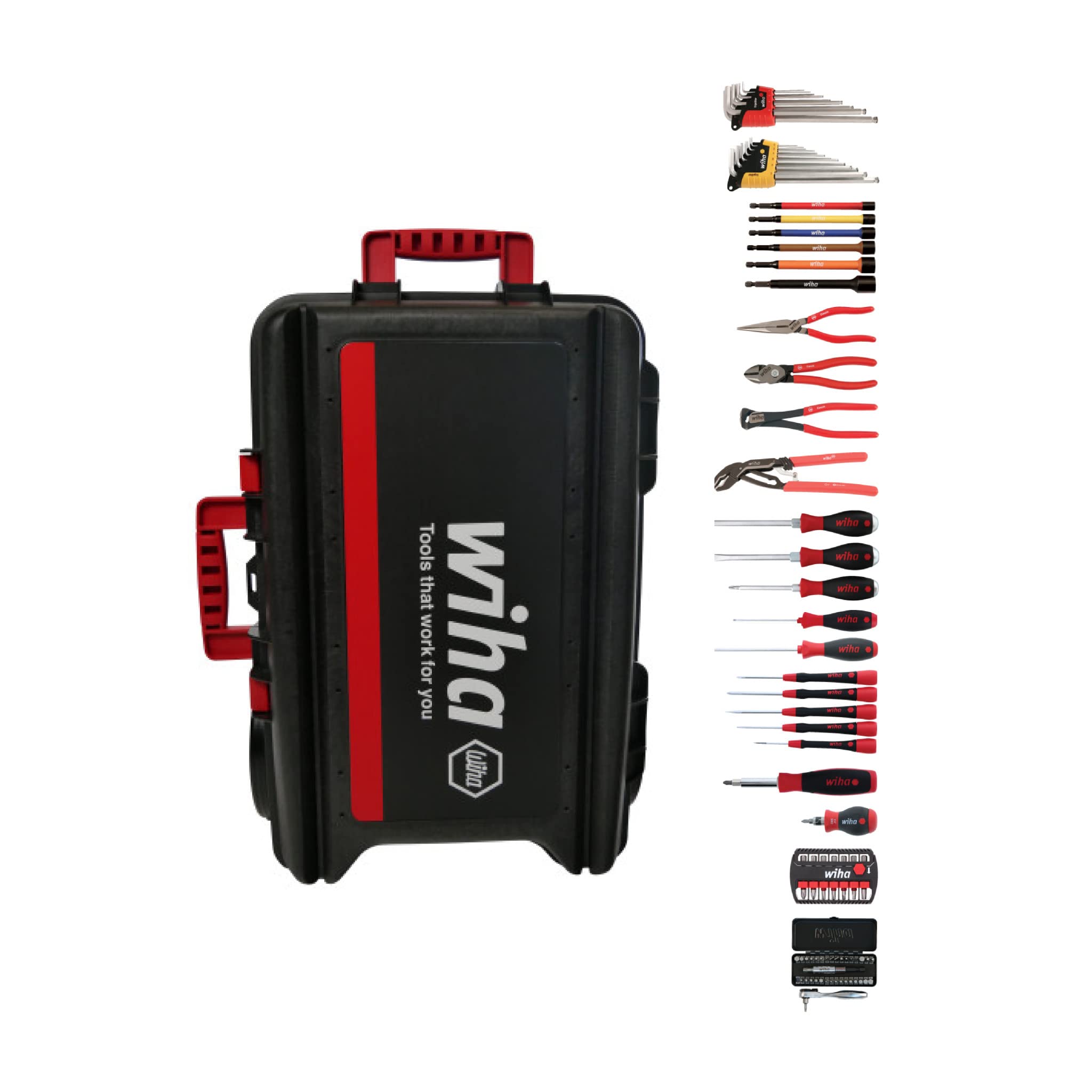 Wiha 91567 93 Piece XXL3 PRO Tool Kit