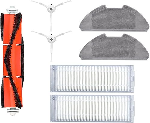 Piezas de repuesto para aspiradora Xiaomi Mi Robot 2 Pro 2 LiteMJSTL MJST1SHW MJST1S Accesorios de aspiradora, 1 cepillo de rodillo, 2 filtros