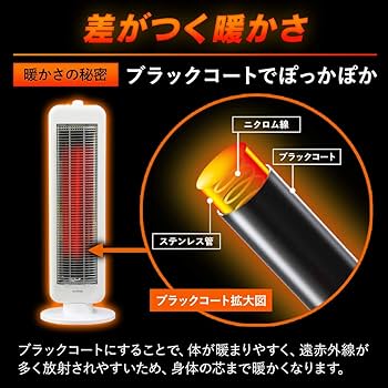 アイリス 電気ストーブ( IESB-S800) 遠赤外線 首振り 2段階調節 電気ストーブ 遠赤外線 首振り 2段階調節 IESB-S800 ホワイト