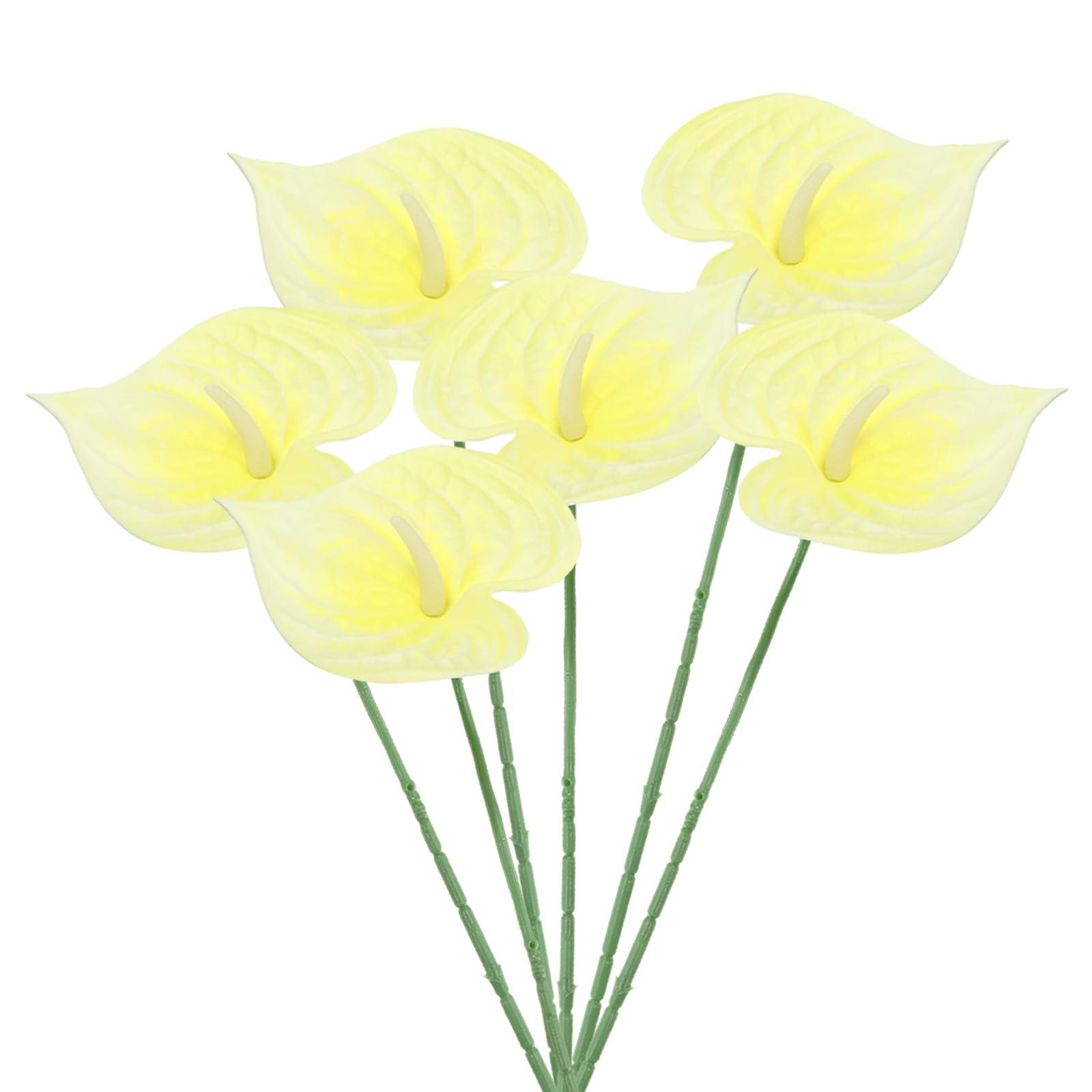 PATIKIL 13" Artificial Anthurium Lily Flowers