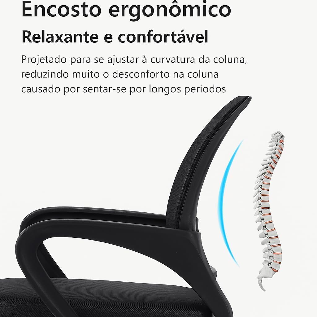 Review da Cadeira de Escritório Ergonômica: Conforto e Estilo para Seu Trabalho 6 61RtUGPgd2L. AC SL1024