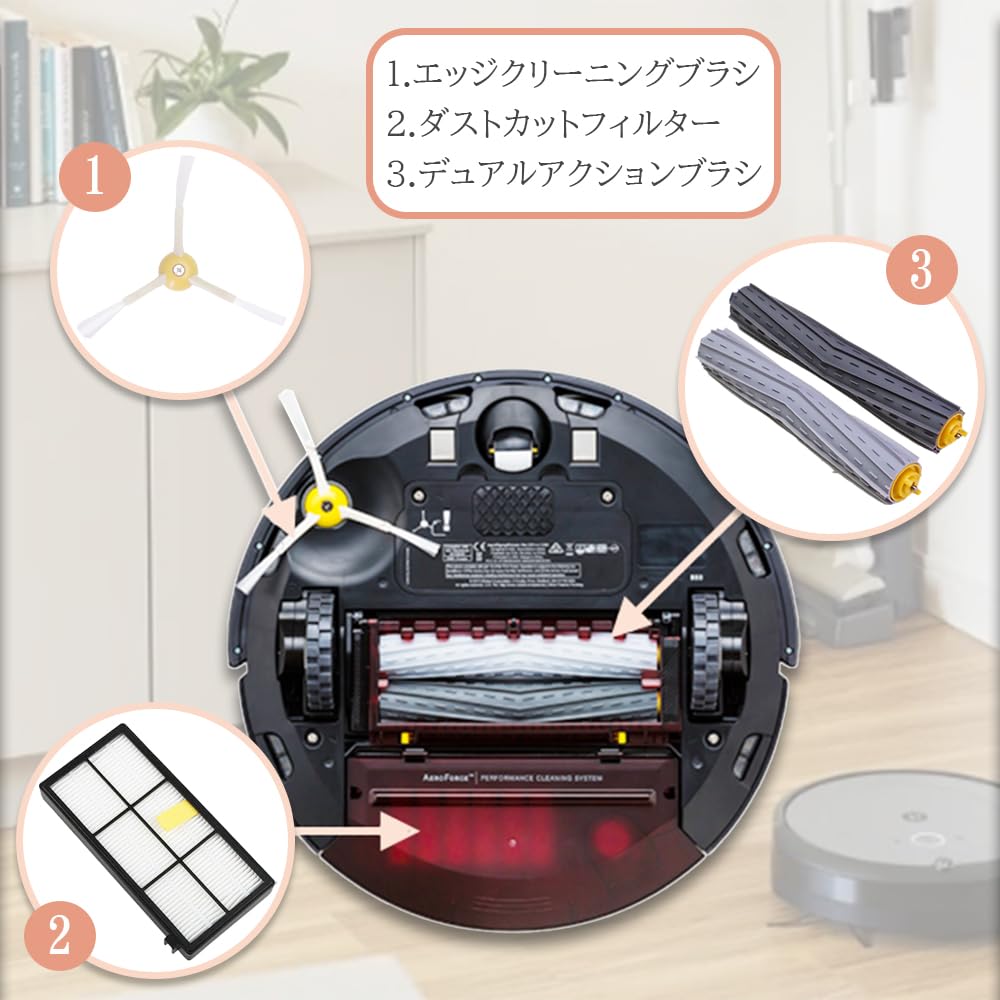 Amazon | iRobot ルンバ用 消耗品セット 800 900シリーズ850 860