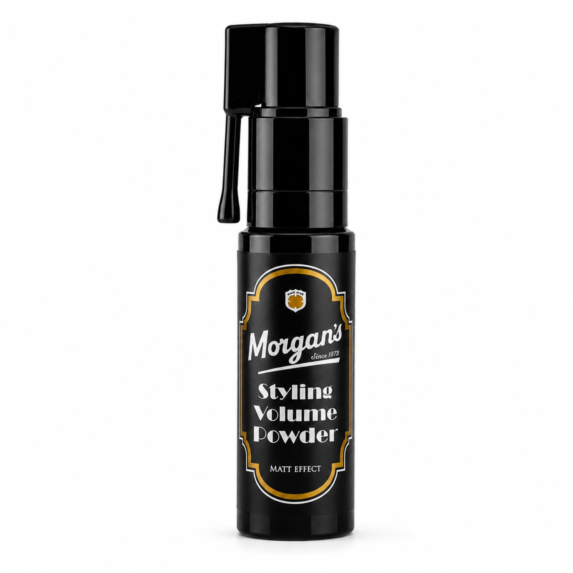 Morgan's Hair Styling Powder for Men, Volume & Texture Powder with Matte Finish, Instant Root Lift & Hair Thickening, Strong Hold, Weightless Formula with Root Targeting Applicator, 10g