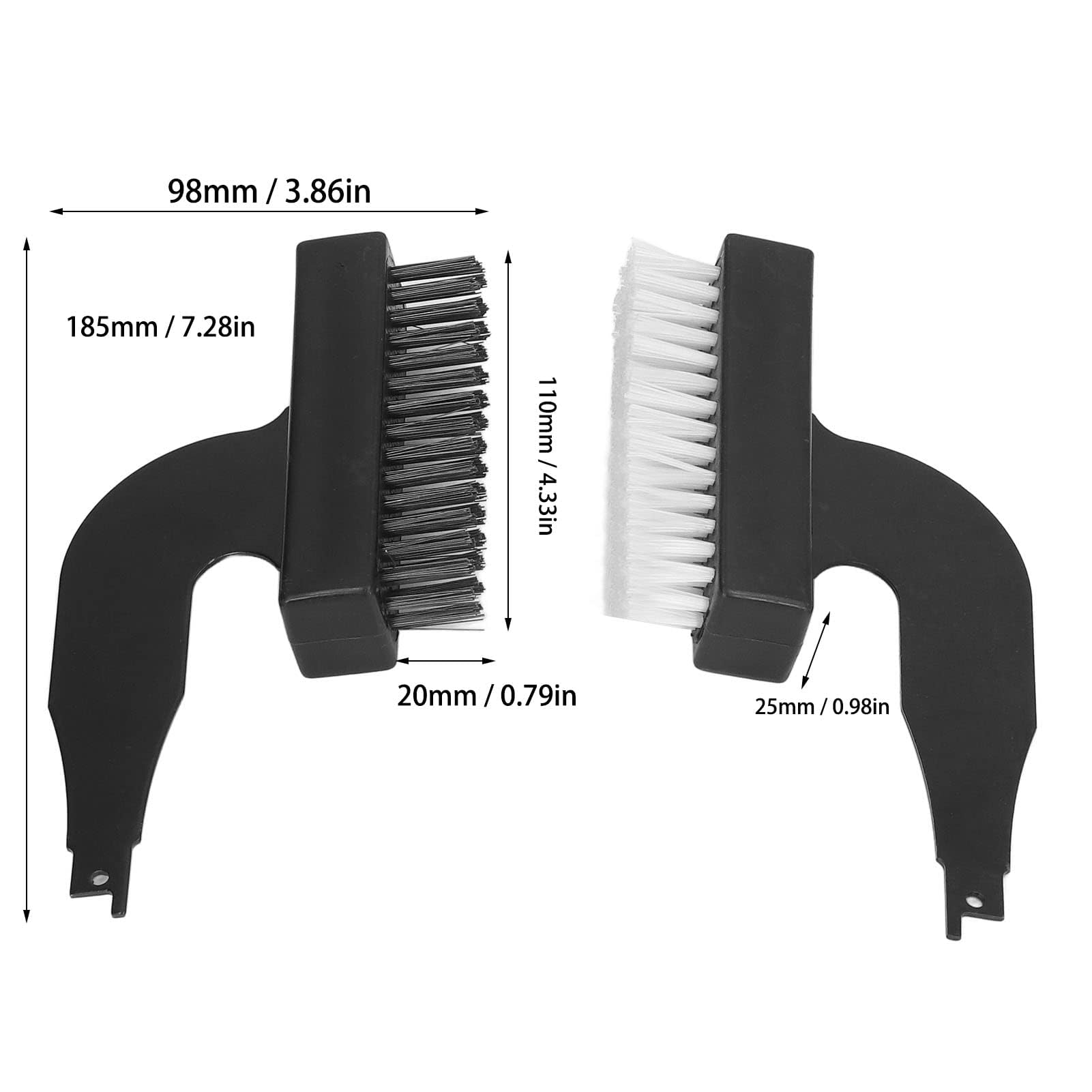 Kit Spazzola Spatola Alternativa 4 Pezzi, Strumento di Pulizia in Nylon per Filo Elettrico Spazzola Pala Strumento per Rimuovere Ruggine