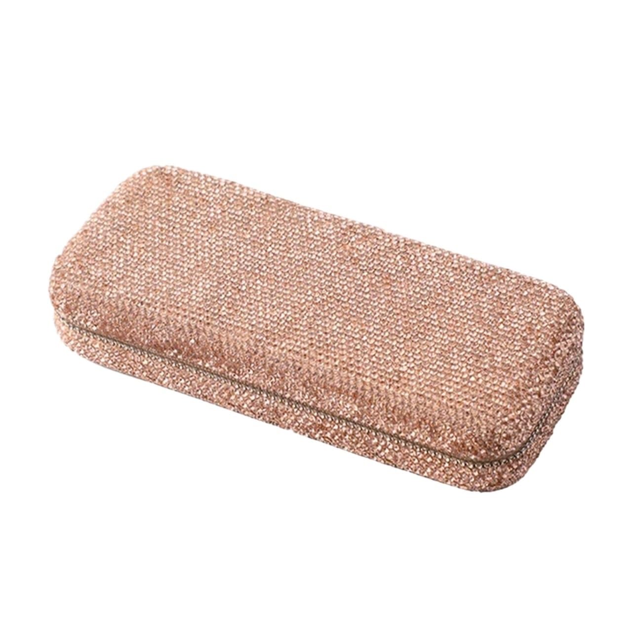 Custodia for occhiali da 2 pezzi con diamante strass protettiva sole Scatola Per Occhiali