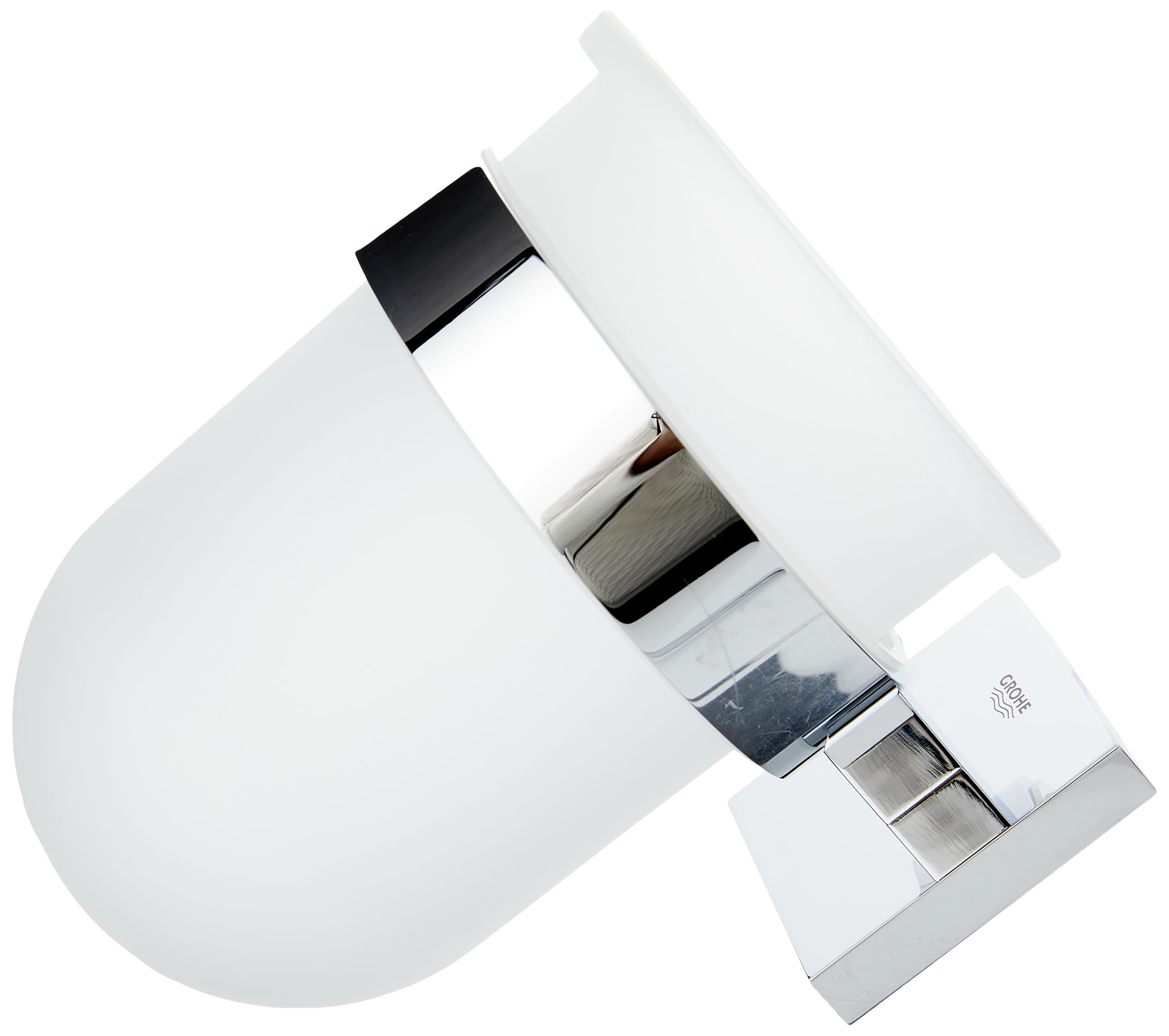 Grohe Start Cube QuickFix - Set escobillero, Cromo, para Pegar (Pegamento QuickGlue A1) o atornillar, Ref. 40977000