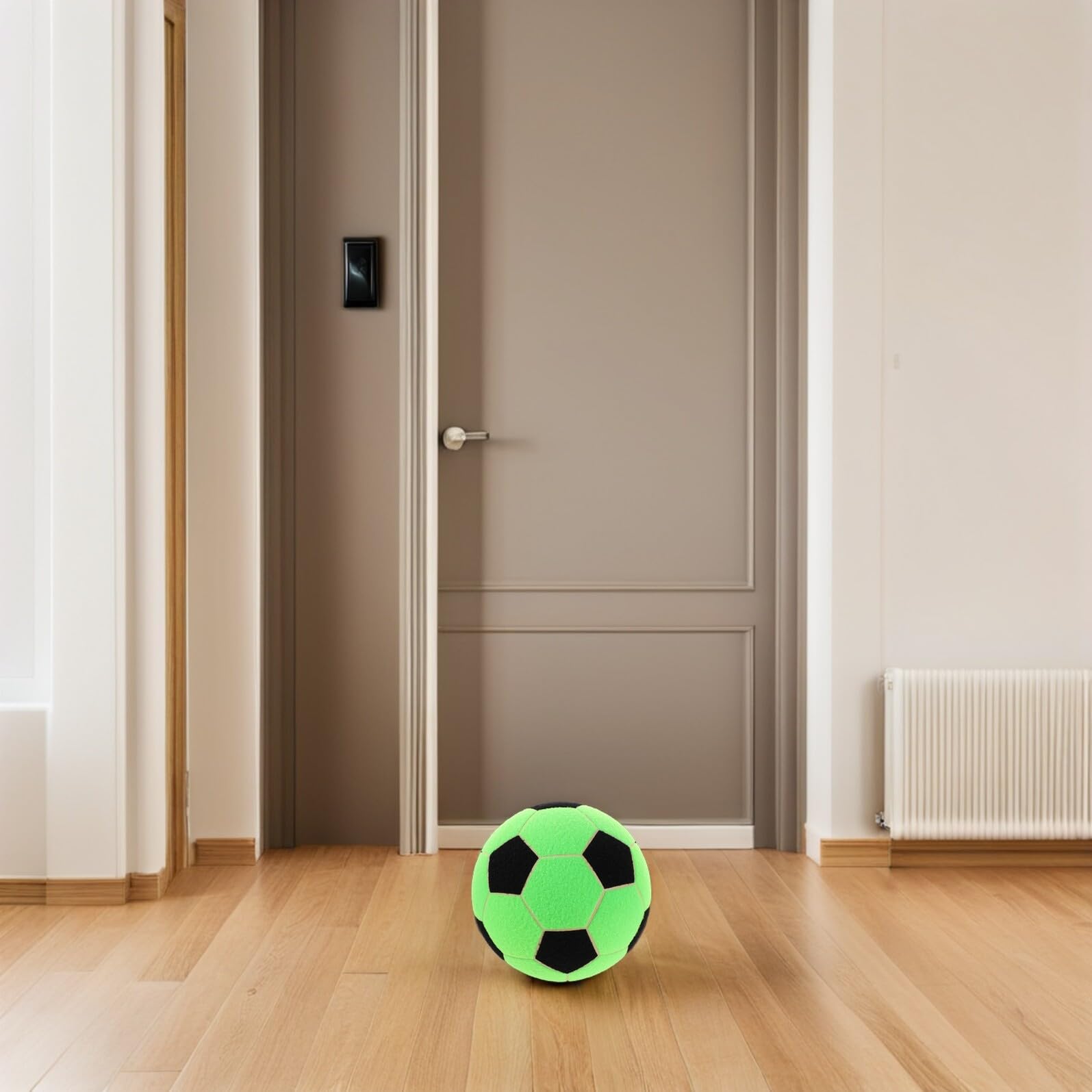 Pelota de Dardos de Fútbol Inflable de Fieltro y Caucho para Interior | 1 Pelota Incluida, Juguete Interactivo para Fiestas de Fútbol, Reuniones Familiares y Deportes Exteriores