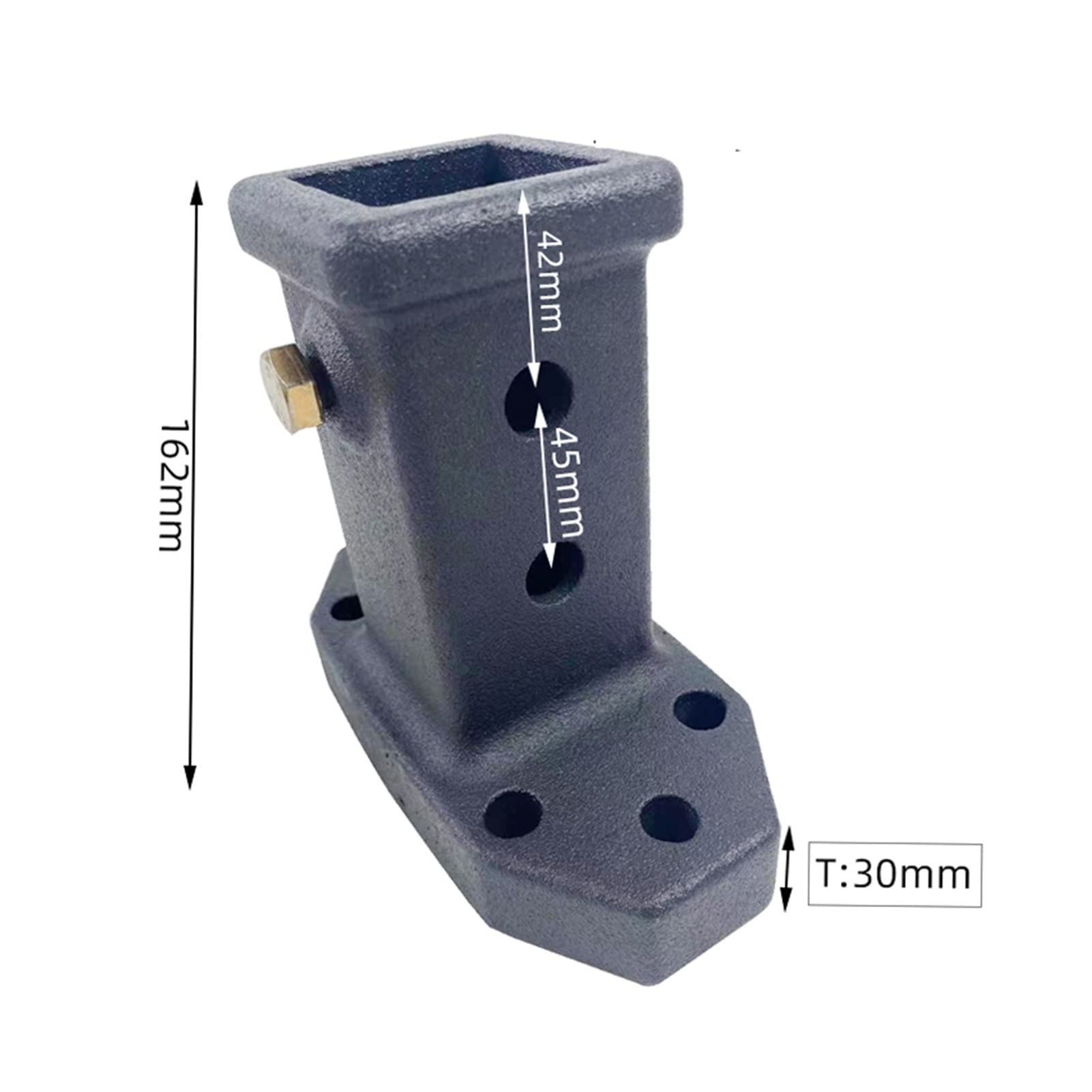 Hak holowniczy Przyczepa 2 '' 50x50 Hood Hood Hitch Receiver Tube Adapter Adapter Hitch Receiver Bolt na przyczepie specjalnej